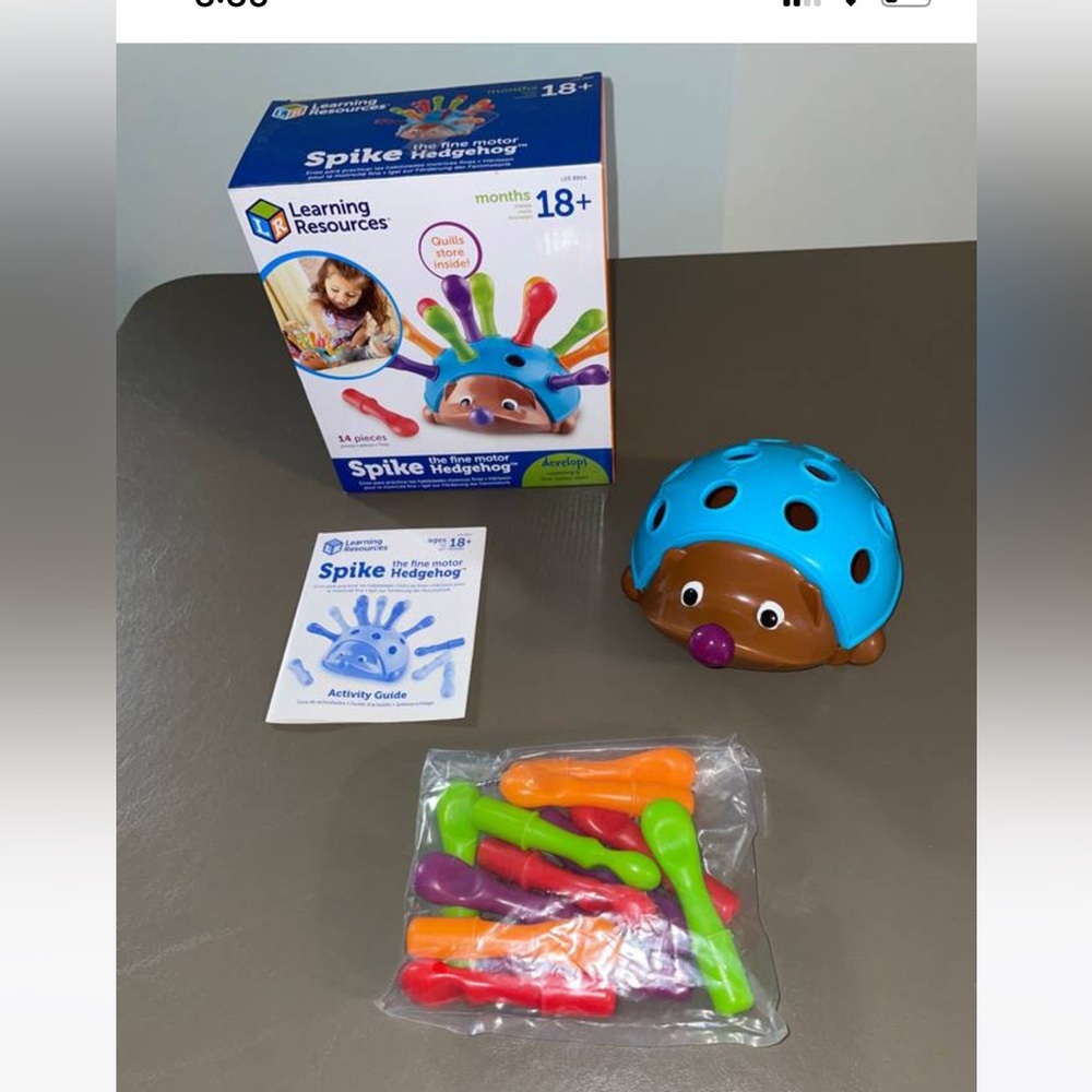 Learning Resources - Spike the Hedgehog